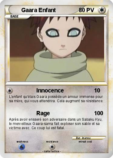 Pokemon Gaara Enfant