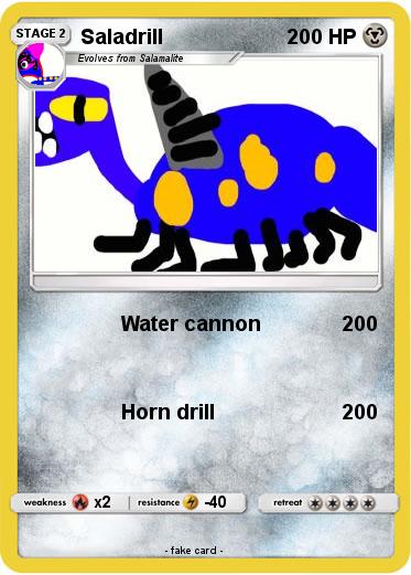 Pokemon Saladrill