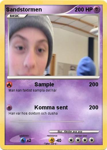 Pokemon Sandstormen