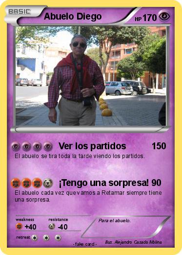 Pokemon Abuelo Diego