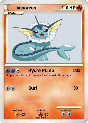 Pokemon Vaporeon