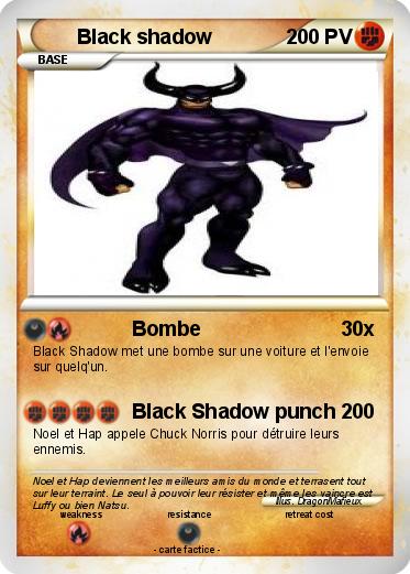 Pokemon Black shadow