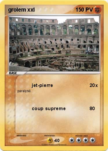 Pokemon grolem xxl