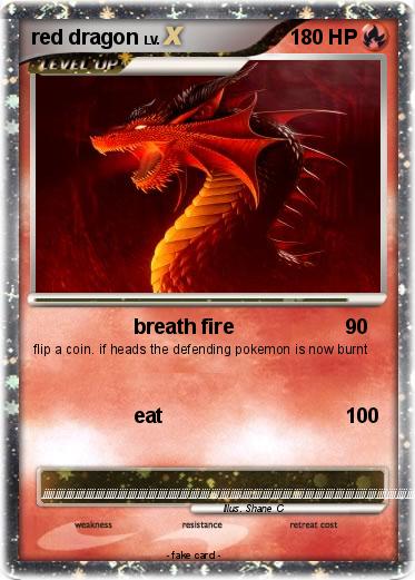 Pokemon red dragon
