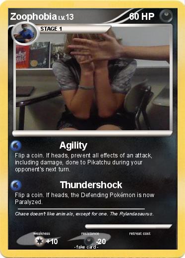 Pokemon Zoophobia