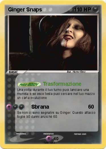 Pokemon Ginger Snaps