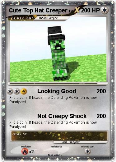 Pokemon Cute Top Hat Creeper