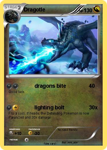 Pokemon Dragotle