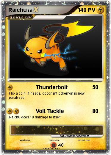 Pokemon Raichu