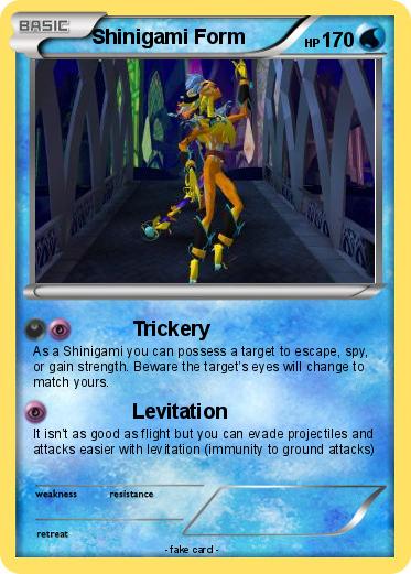 Pokemon Shinigami Form