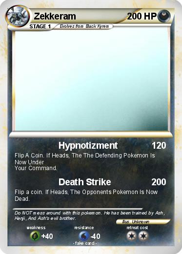 Pokemon Zekkeram