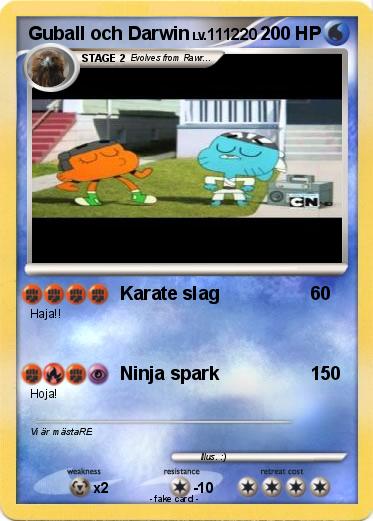Pokemon Guball och Darwin