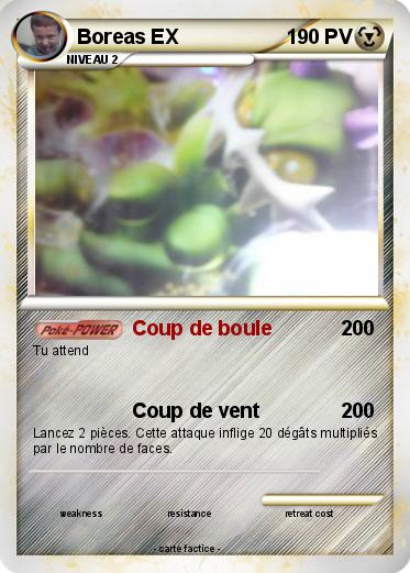 Pokemon Boreas EX