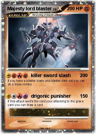 Pokemon Majesty lord blaster