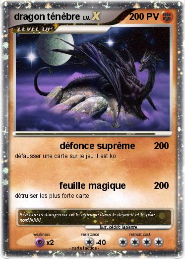Pokemon dragon ténèbre