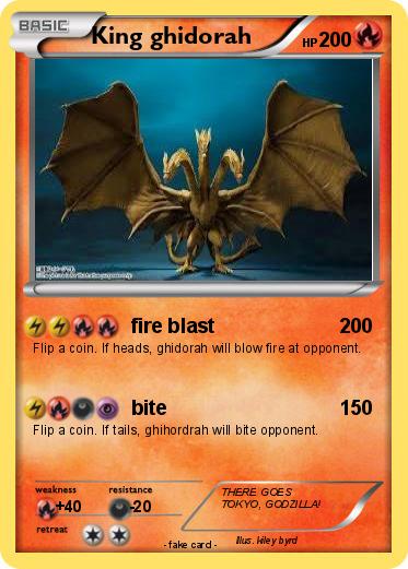 Pokemon King ghidorah