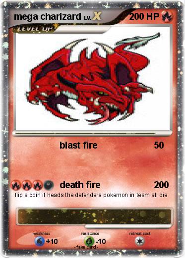 Pokemon mega charizard