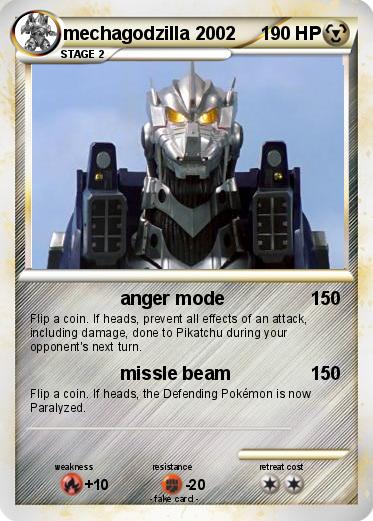 Pokemon mechagodzilla 2002