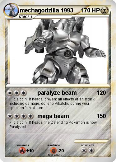Pokemon mechagodzilla 1993