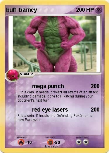 Pokemon buff  barney