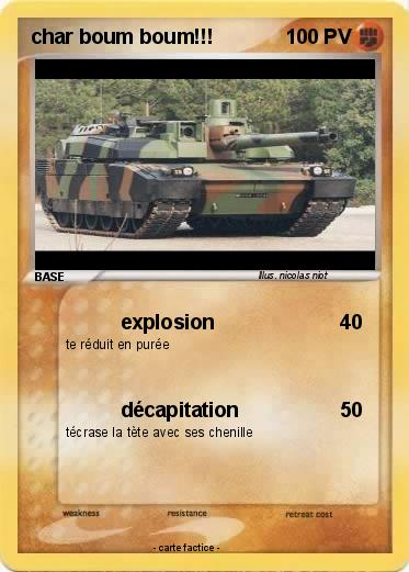 Pokemon char boum boum!!!