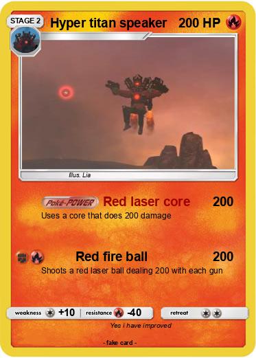 Pokemon Hyper titan speaker