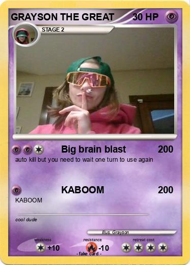 Pokemon GRAYSON THE GREAT