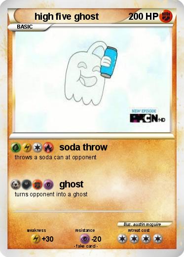 Pokemon high five ghost