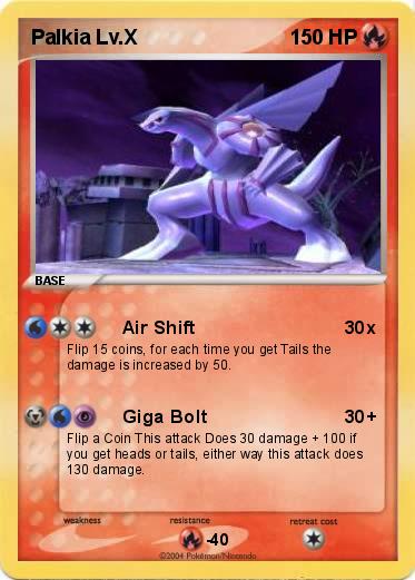 Pokemon Palkia Lv.X  