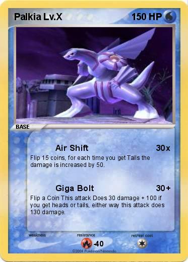 Pokemon Palkia Lv.X  