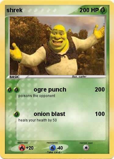 Pokemon shrek