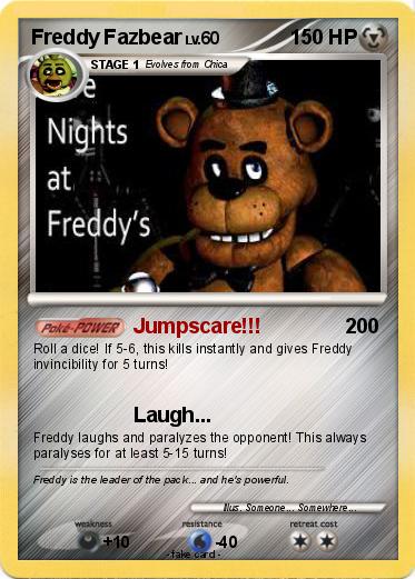 Pokemon Freddy Fazbear