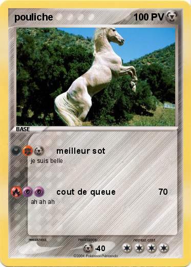 Pokemon pouliche 
