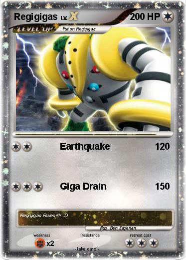 Pokemon Regigigas