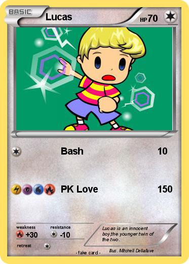 Pokémon Lucas 974 974 - Bash - My Pokemon Card