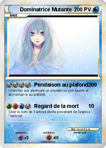 Pokemon Dominatrice Mutante