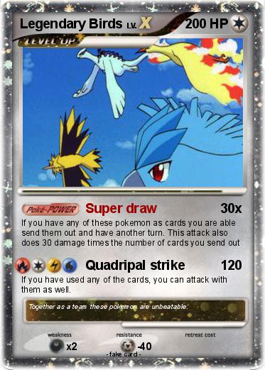 Pokemon Legendary Birds