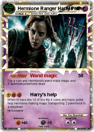 Pokemon Hermione Ranger Harry Potter