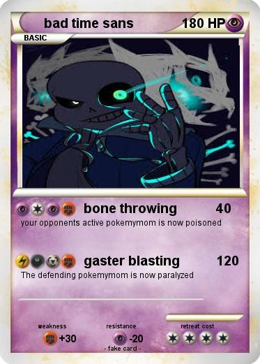 Pokemon bad time sans