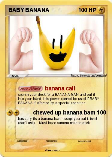 Pokemon BABY BANANA