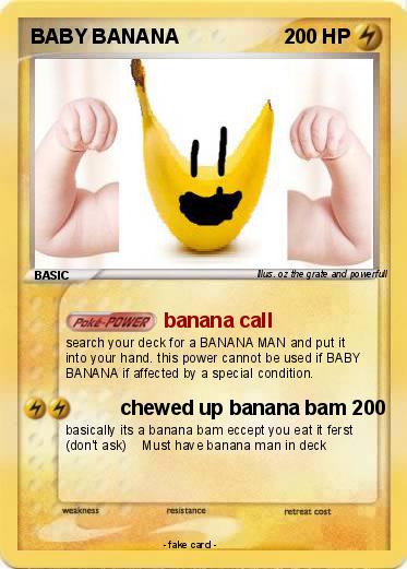 Pokemon BABY BANANA
