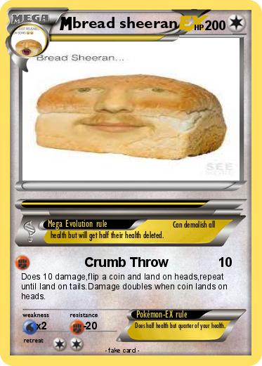 Pokemon bread sheeran