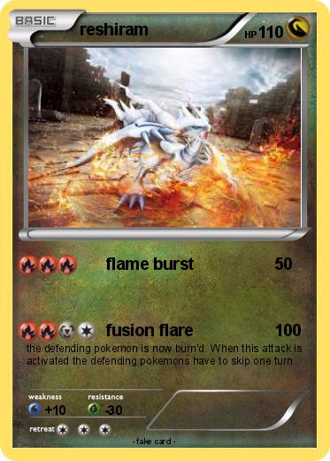 Pokemon reshiram