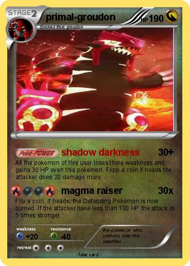 Pokemon primal-groudon