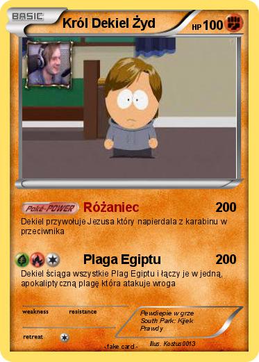 Pokemon Król Dekiel Żyd