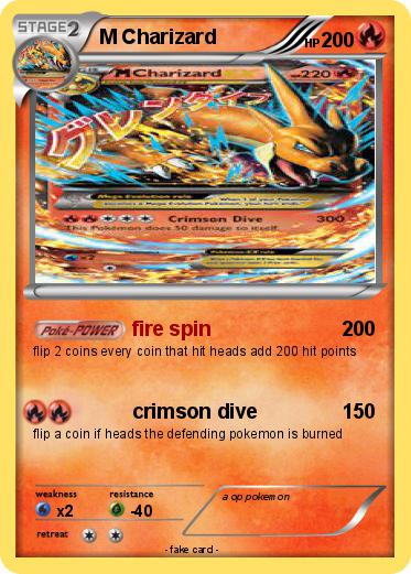 Pokemon M Charizard