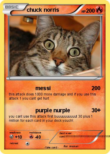 Pokemon chuck norris