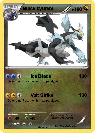 Pokemon Black kyurem