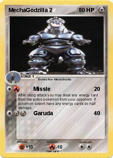 Pokemon MechaGodzilla 2