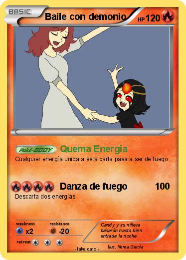 Pokemon Baile con demonio